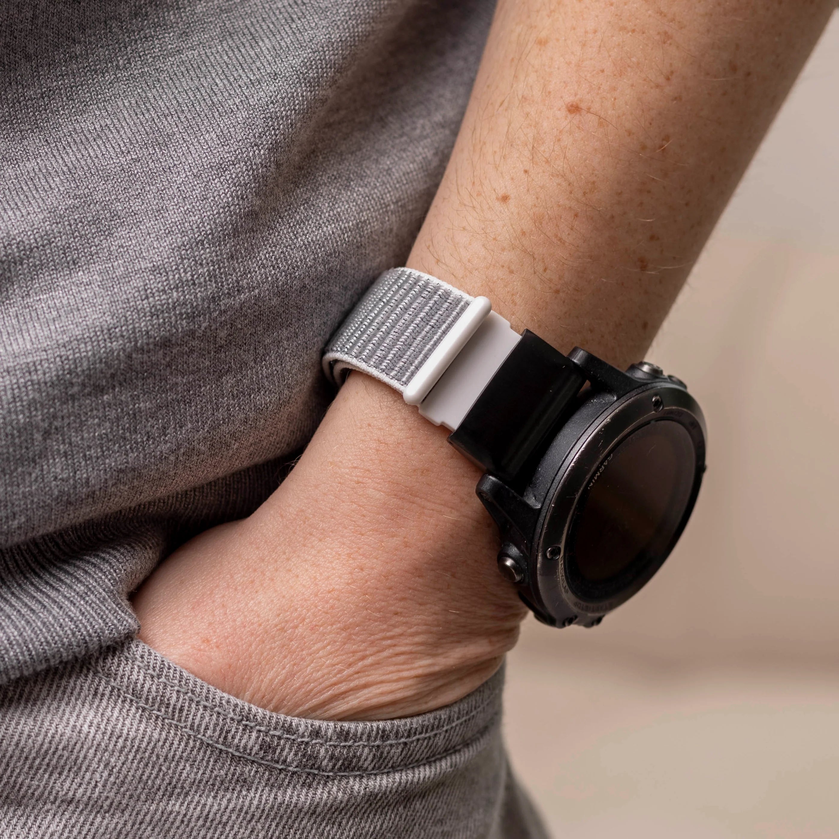 Garmin Fenix 7 nylon band (zeeschelp)