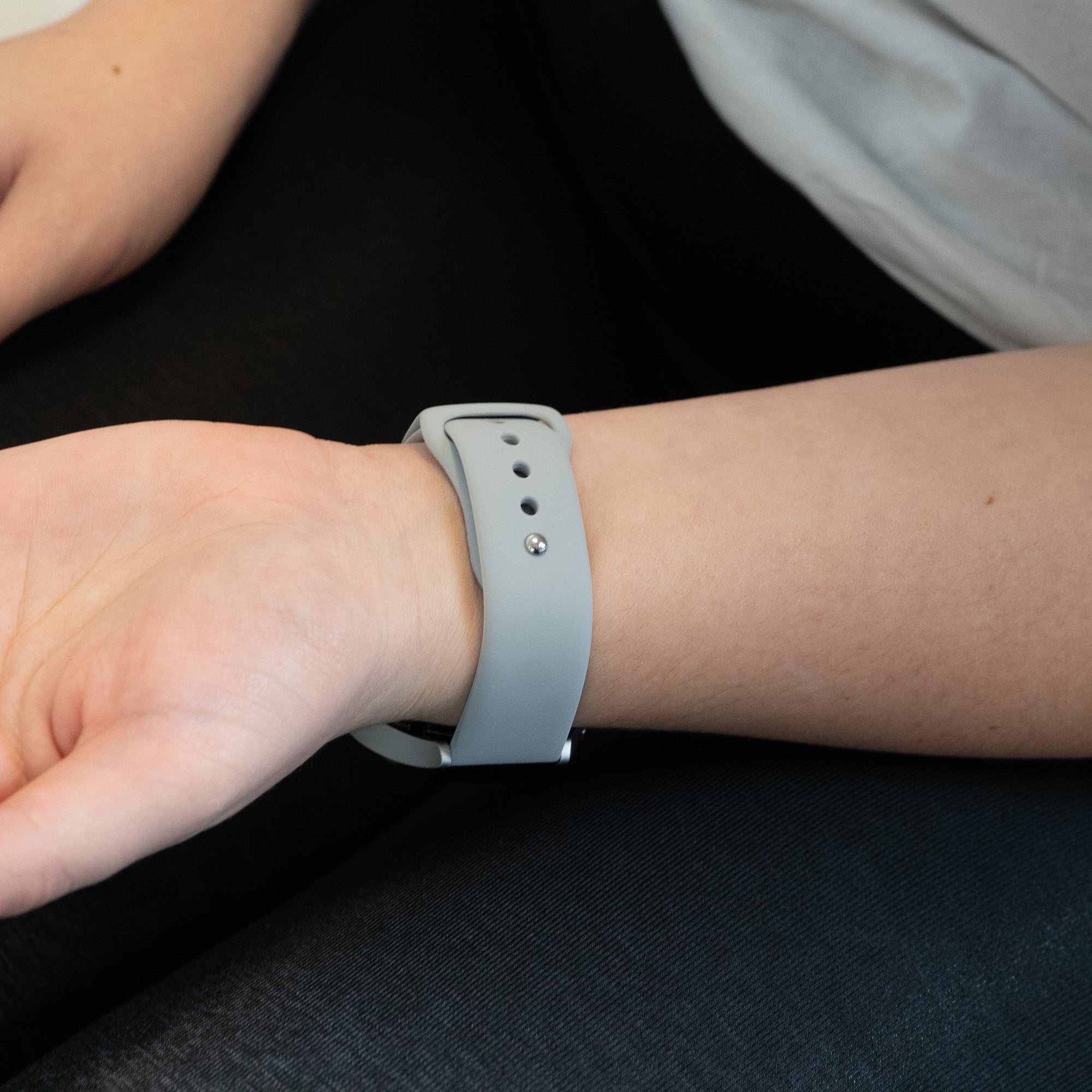 Bandz Amazfit Active 2 sport band 'Deluxe' (grijs)
