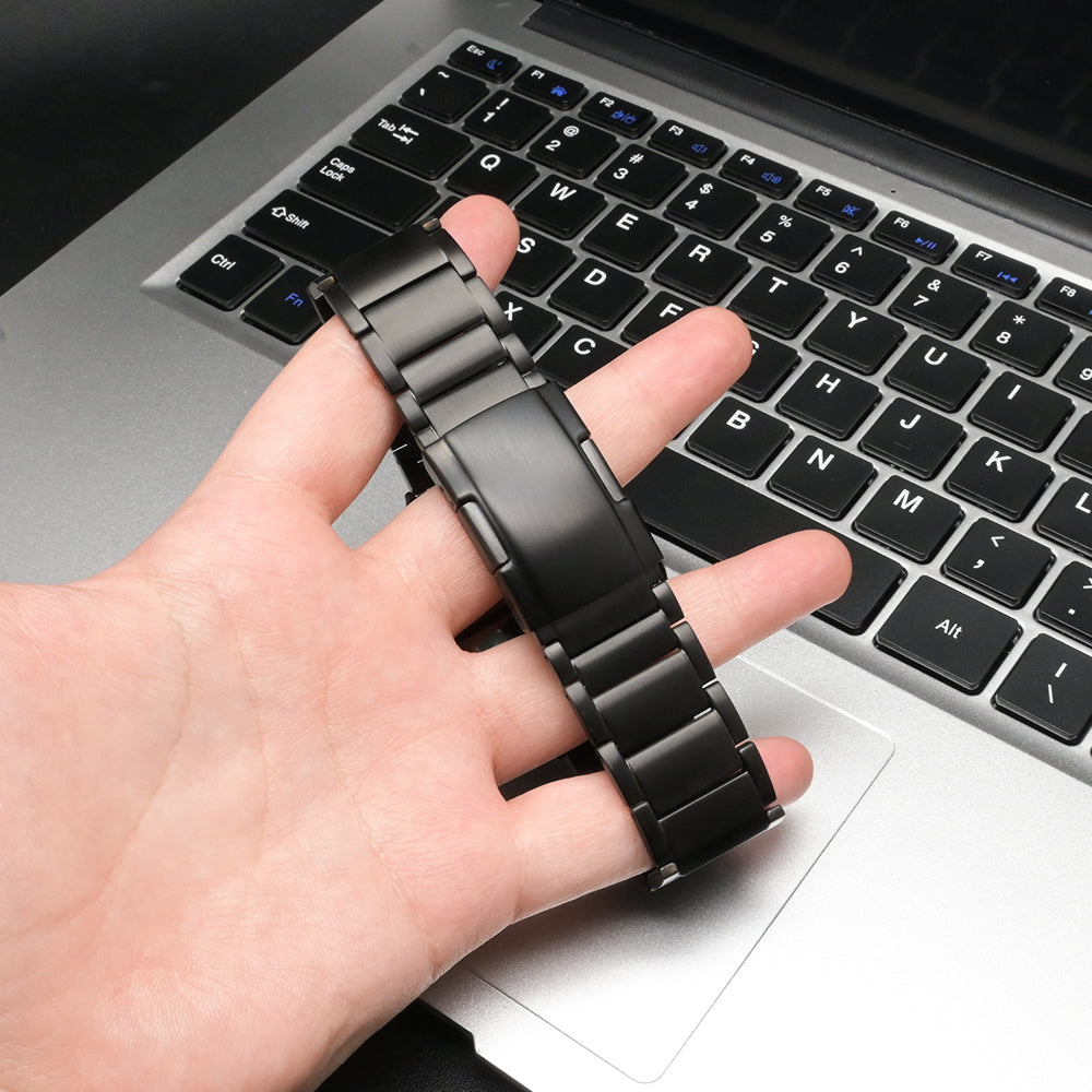 Google Pixel Watch 4 - 45mm titanium band (zwart)