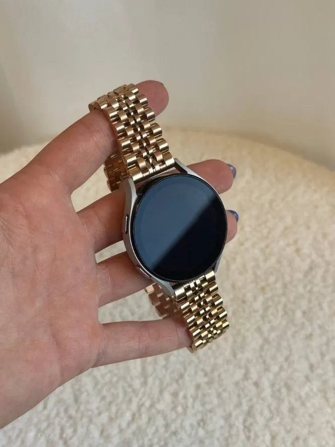 xoxo Wildhearts Fossil Gen 5e 44mm stalen bandje (rosé goud)