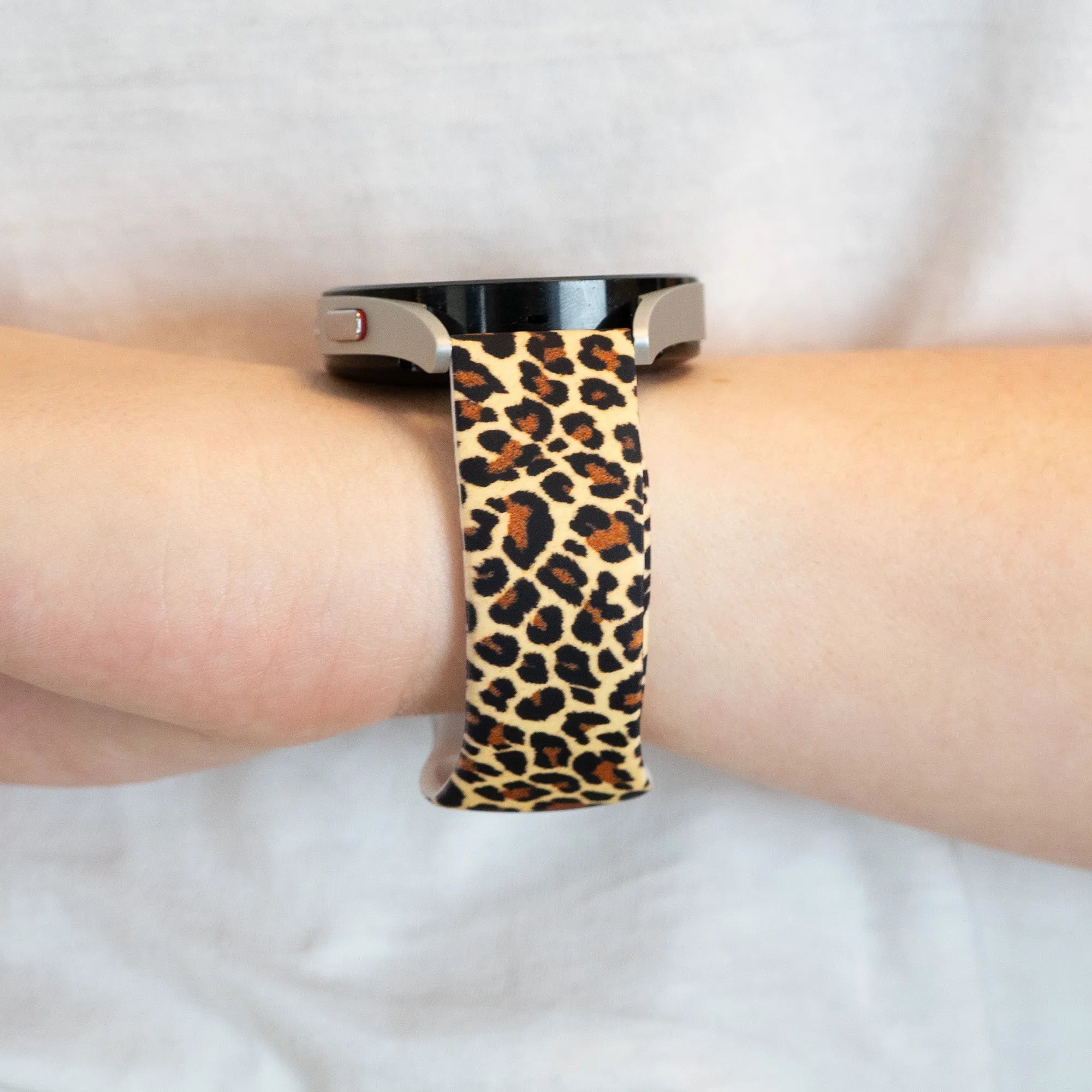 Bandz Coros Pace 2 siliconen band 'Leopard'
