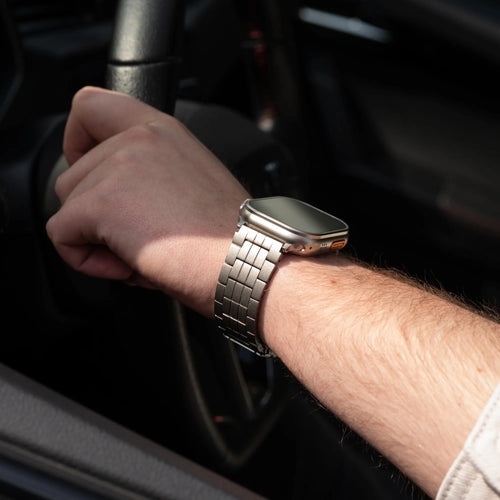Titanium Strap 'Duo', grey, lifestyle photo