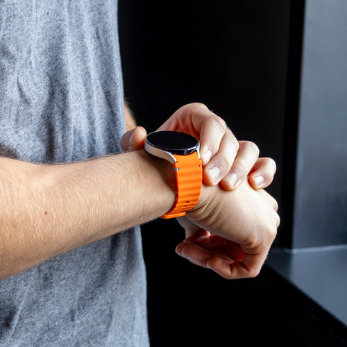 Samsung Galaxy Watch 7 - 40mm Wave bandje (oranje)