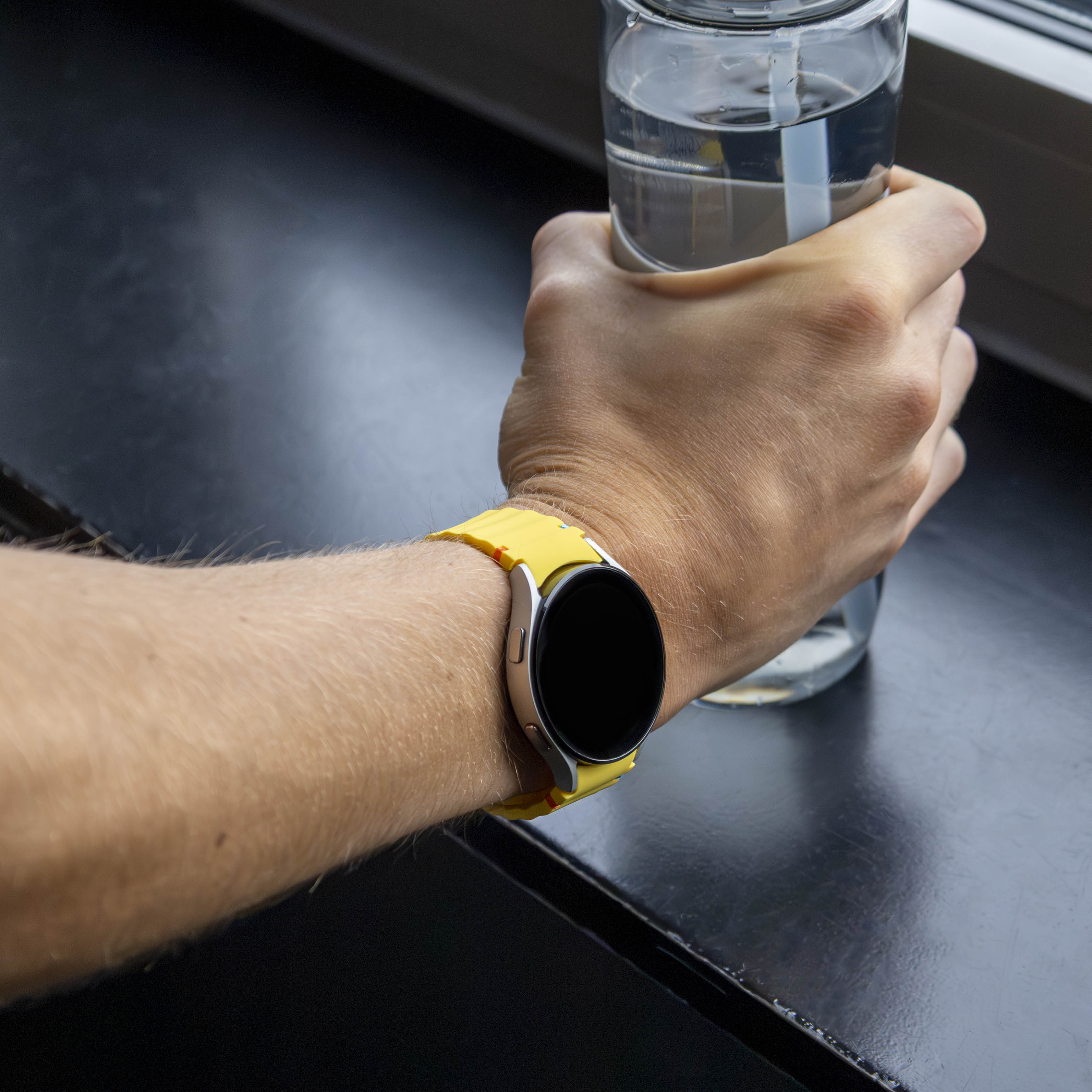 Samsung Galaxy Watch 5 Pro Wave Strap (Flash Yellow)