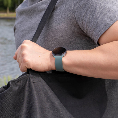 Samsung Galaxy Watch 8 - 40mm siliconen bandje (dennengroen)