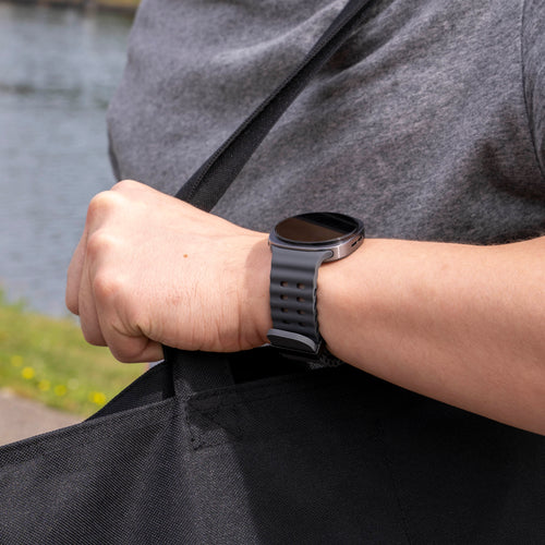 Samsung Galaxy Watch 8 - 44mm Ocean bandje (donkergrijs)