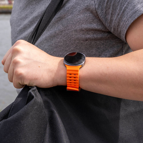 Samsung Galaxy Watch 8 - 40mm Ocean Strap (Orange)