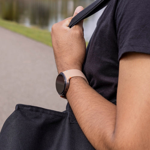 Samsung Galaxy Watch 8 - 40mm siliconen bandje (beige)