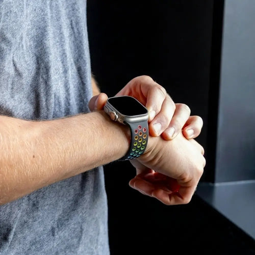 Apple Watch Ultra Sport+ Strap (Colourful Black)