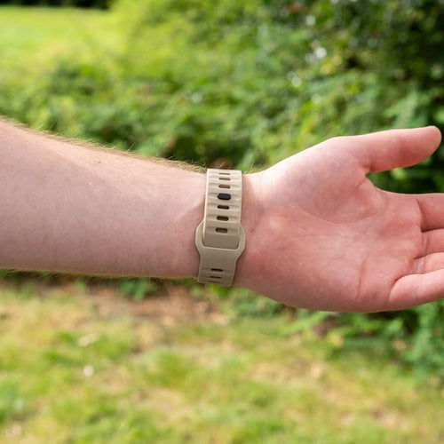Coros Apex 2 Outdoor Silicone Strap (Beige)