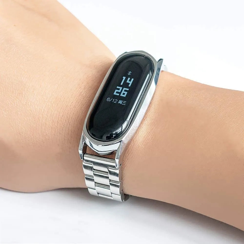 Steel Strap, silver, lifestyle photo