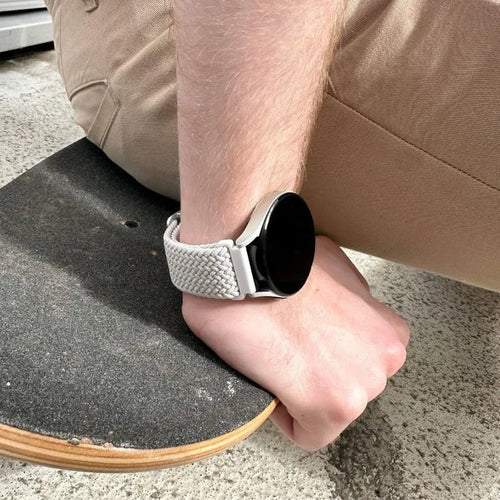 Amazfit Bip U (Pro) verstelbaar geweven band (wit)