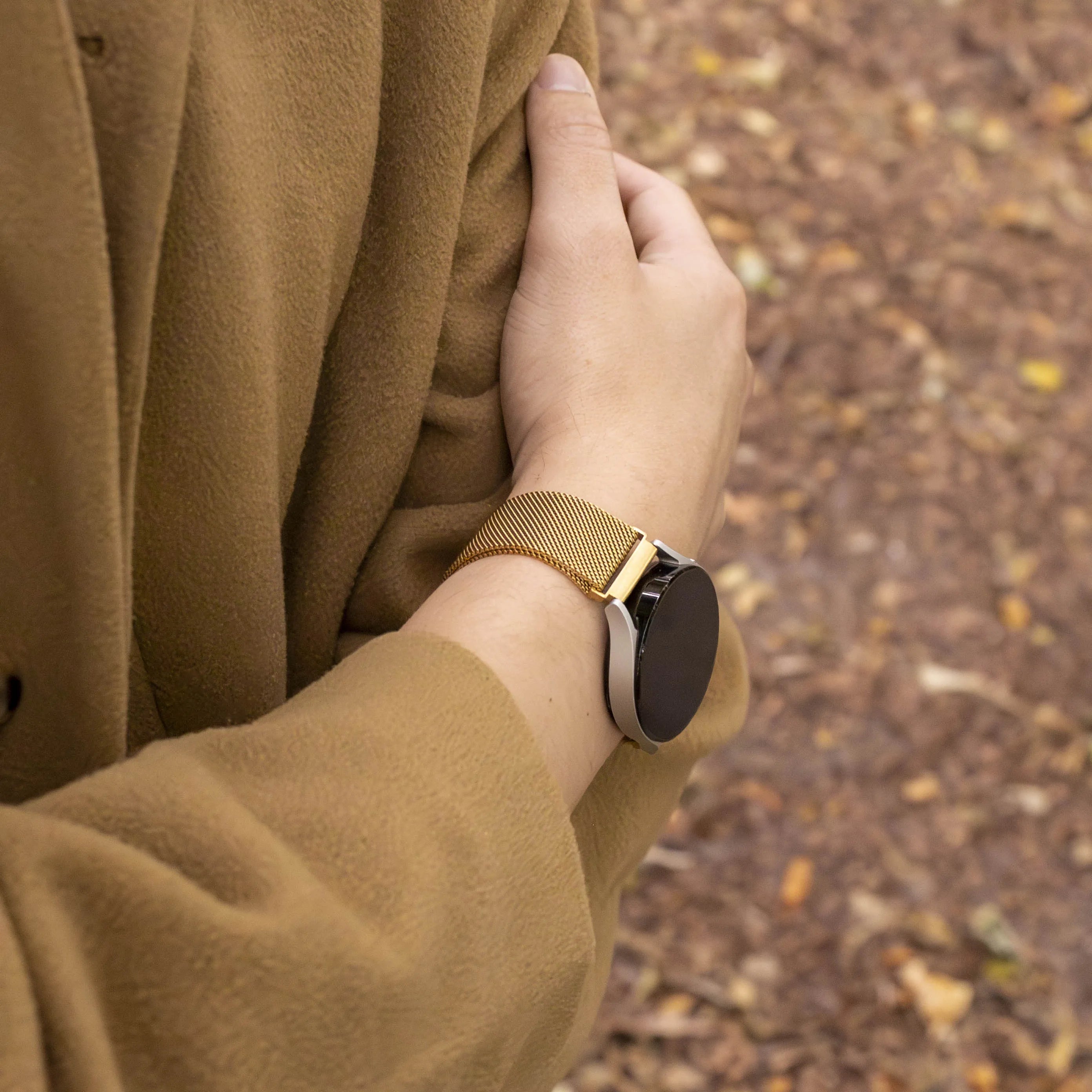 Honor Magic Watch 2 Milanese band (goud)