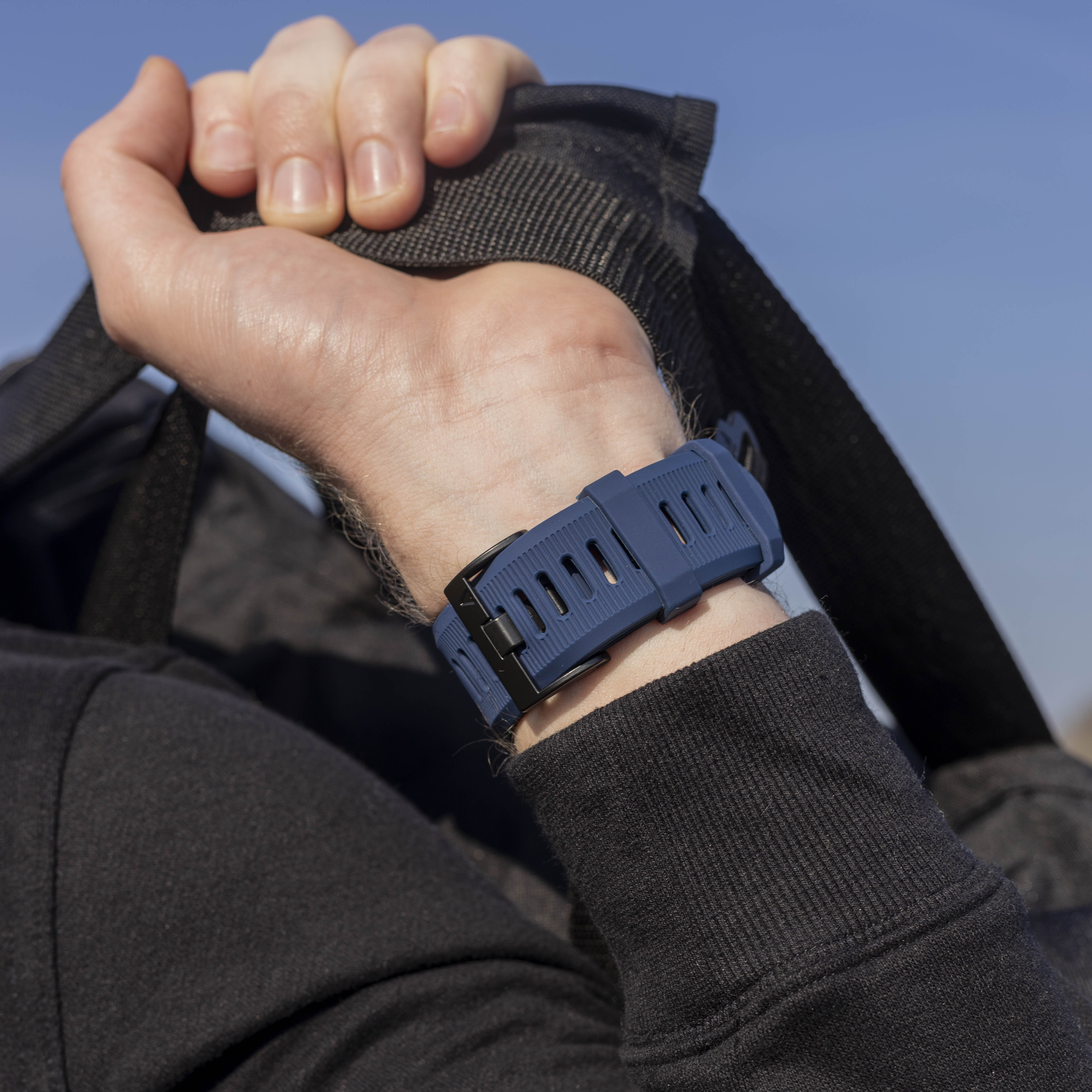 Garmin Epix Pro (Gen 2) 51mm siliconen bandje (donkerblauw)