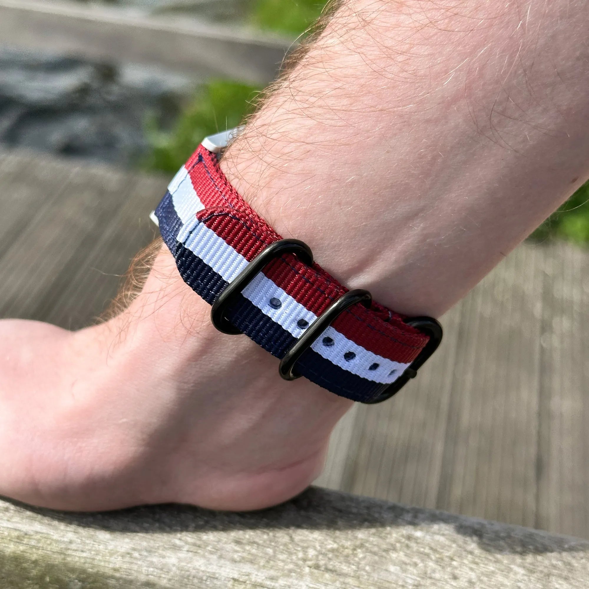 Polar Vantage V3 Nylon Buckle Strap (Tricolour)