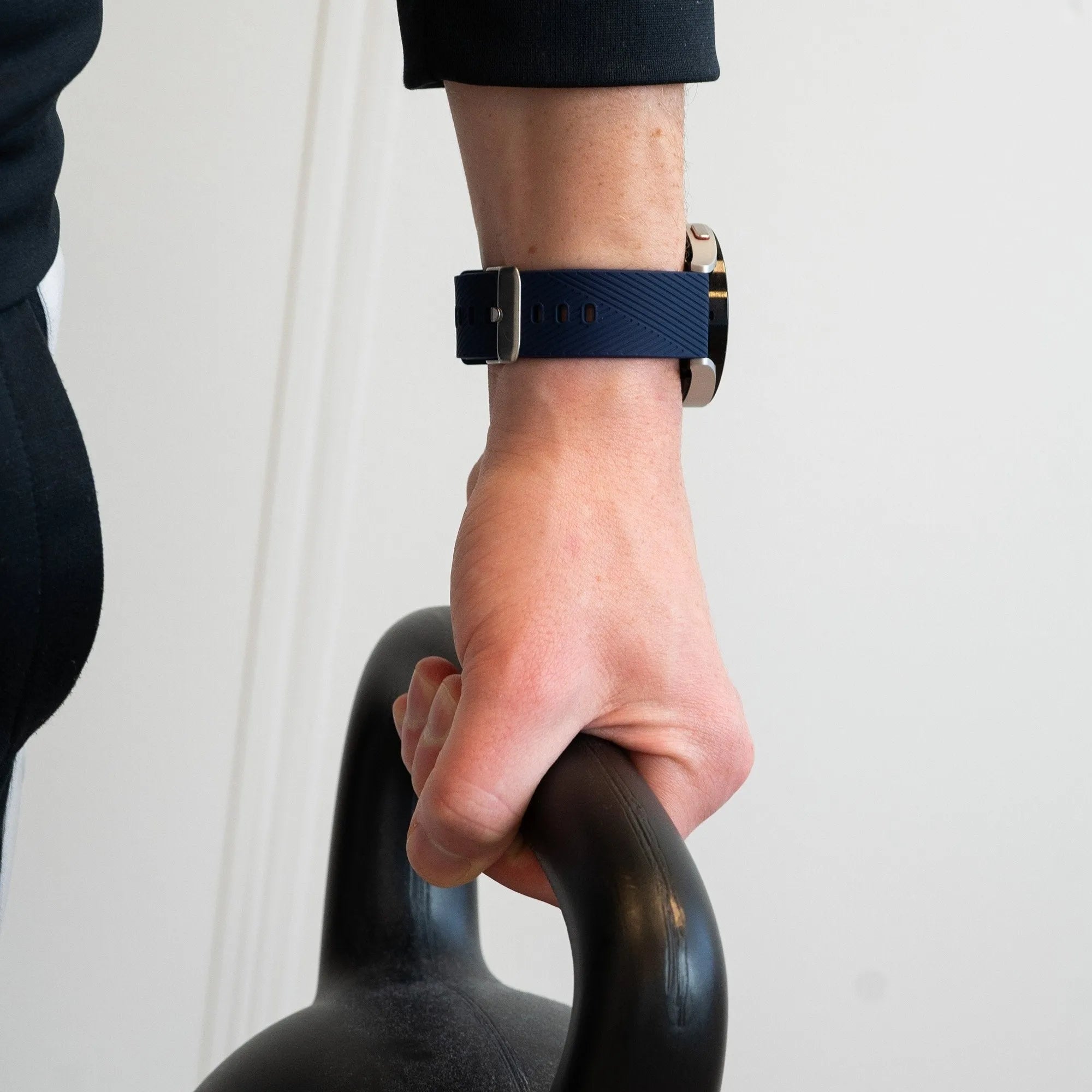 Bandz Oppo Watch X2 Silicone Strap 'Deluxe' (Dark Blue)