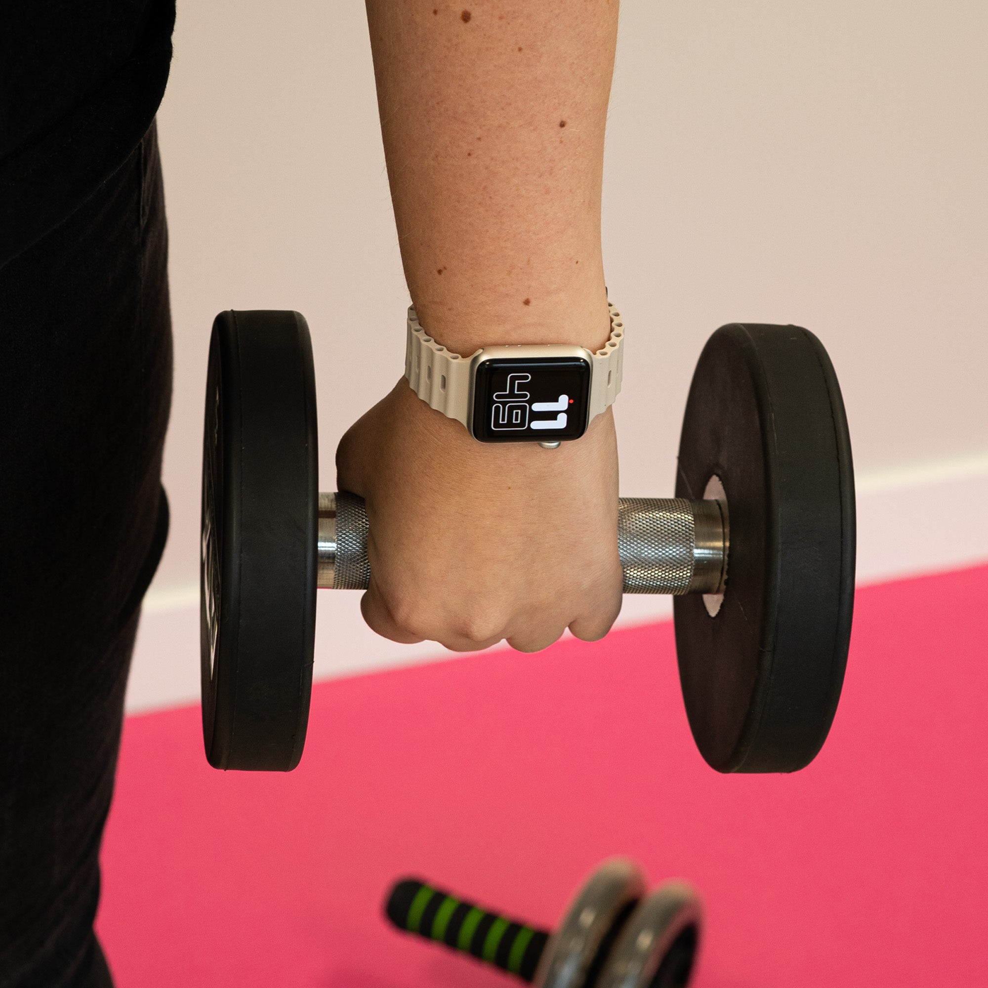 Apple Watch Ultra Ocean bandje met druksluiting (sterrenlicht)