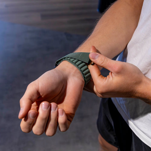 Samsung Galaxy Watch Ultra 2 Alpine nylon bandje (groen)