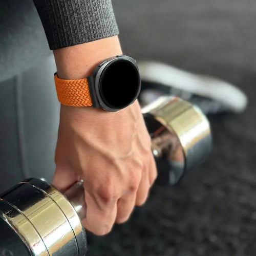 Bandz Samsung Galaxy Watch 8 - 40mm Magnetic Braided Strap (Orange)