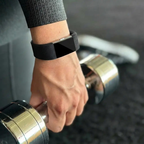 Fitbit Charge 2 Silicone Strap (Black)