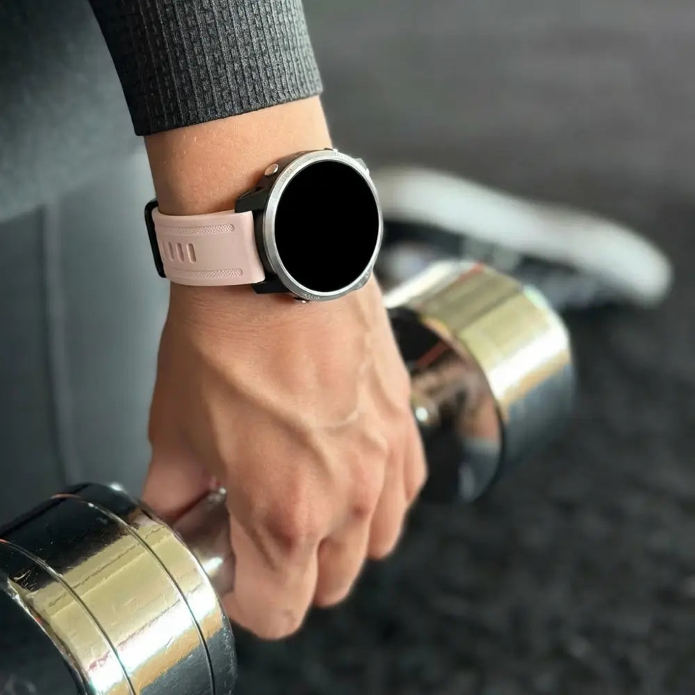 Garmin Fenix 7s siliconen bandje (lichtroze)