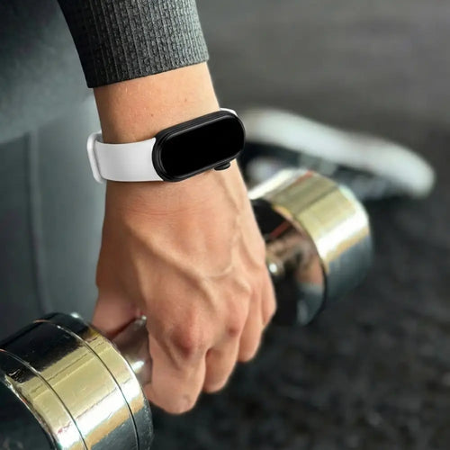 Xiaomi Mi Band 6  siliconen bandje (wit)