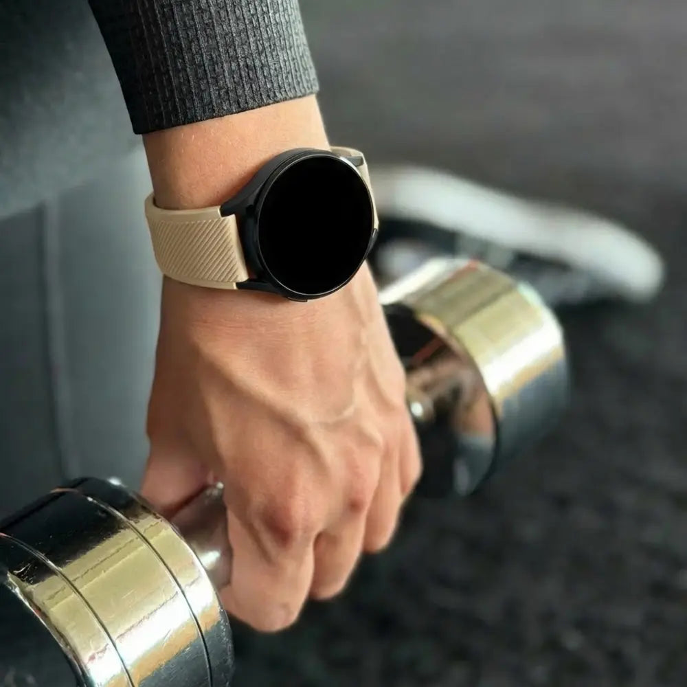 Samsung Galaxy Watch 7 - 40mm siliconen bandje (beige)