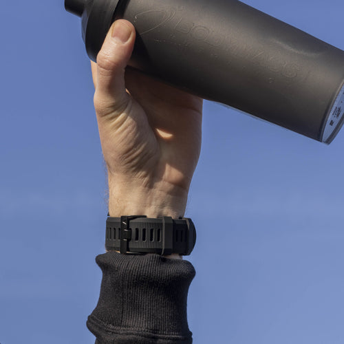 Amazfit T-Rex Ultra 2 siliconen bandje (zwart)