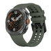 Samsung Galaxy Watch Ultra siliconen bandje (donkergroen)