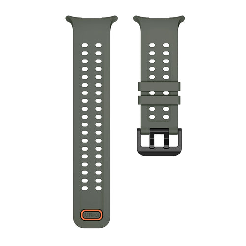 Samsung Galaxy Watch Ultra siliconen bandje (donkergroen)