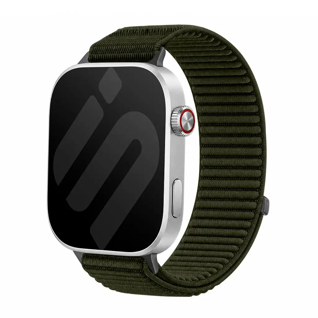 Redmi Watch 5 wave nylon bandje (donkergroen)