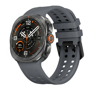 Samsung Galaxy Watch Ultra 2 Silicone Strap (Dark Grey)