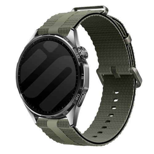 ICE Smart 3.0 Rectangular 1.78 Silicone Active Strap (Army Green)