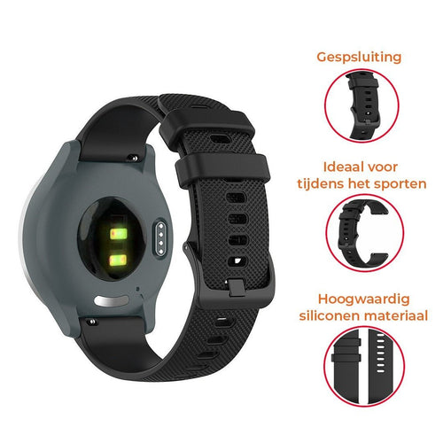 Huawei Watch GT 5 Pro - 42mm siliconen bandje (zwart)