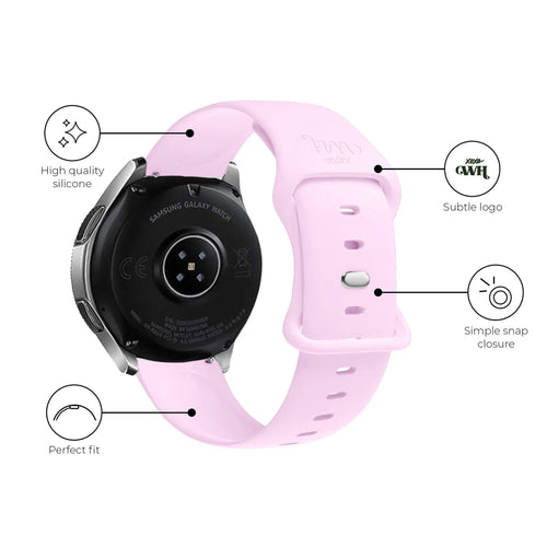 xoxo Wildhearts Polar Vantage M siliconen bandje (roze)
