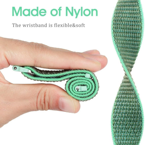 Nylon Strap, mint, infographic (USP banner)