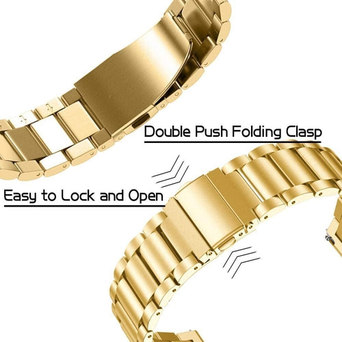 Huawei Watch GT 5 - 41mm stalen band goud