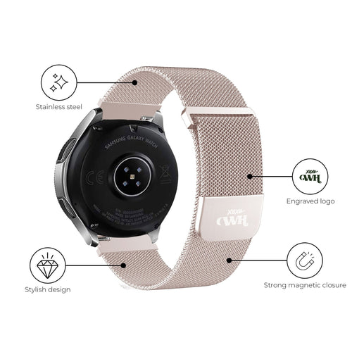 xoxo Wildhearts Huawei Watch GT 3 46mm Milanese band (rosé)