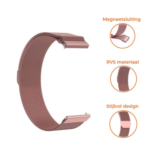 Redmi Watch 5 Active Milanese band (roze)