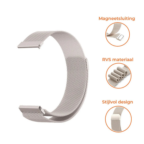 Amazfit GTS 4 Milanese Strap (Starlight)