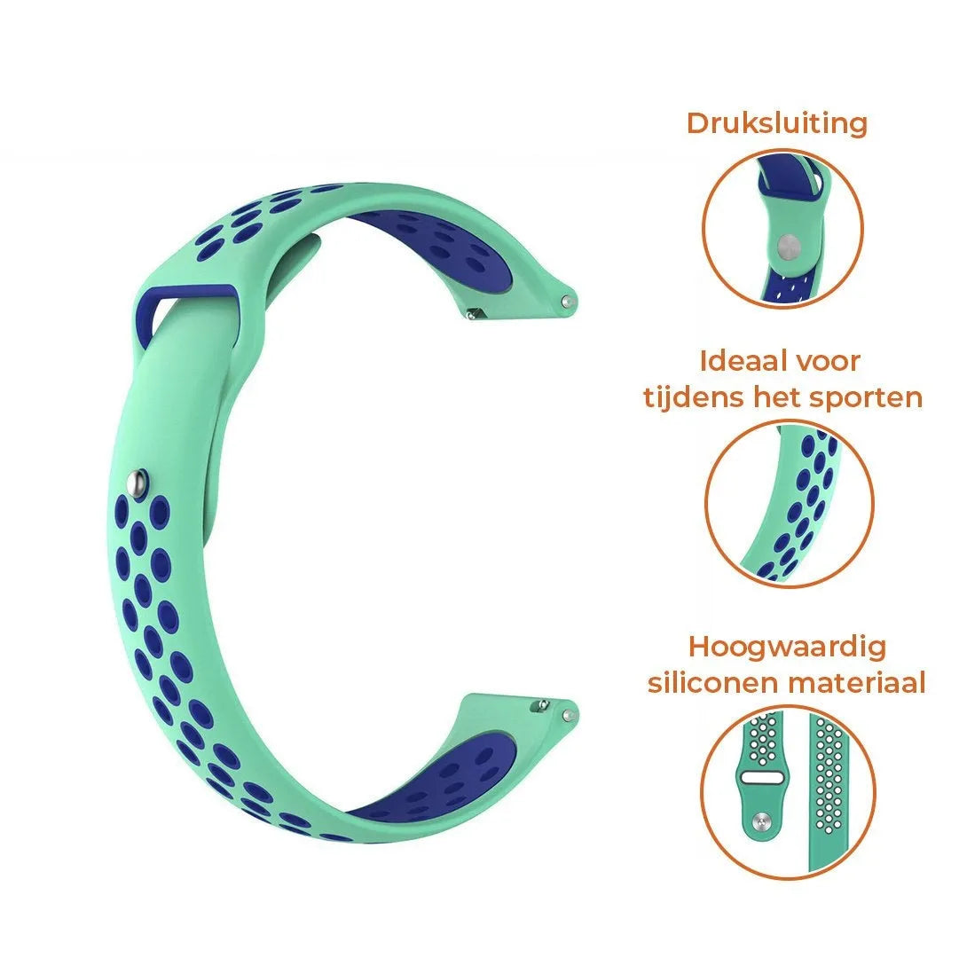 Suunto Run sport band (aqua/blauw)