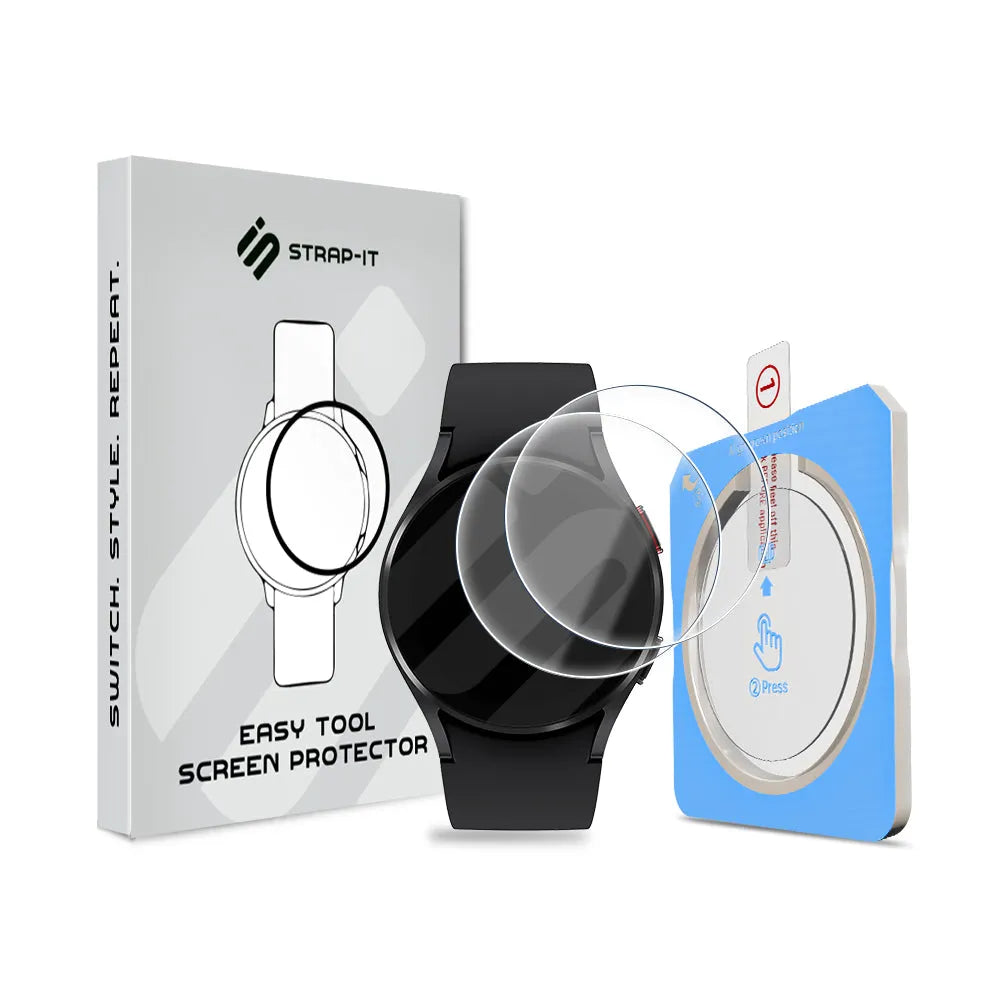 Screenprotector met One-Click Tool - Samsung Galaxy Watch 4 - 40mm