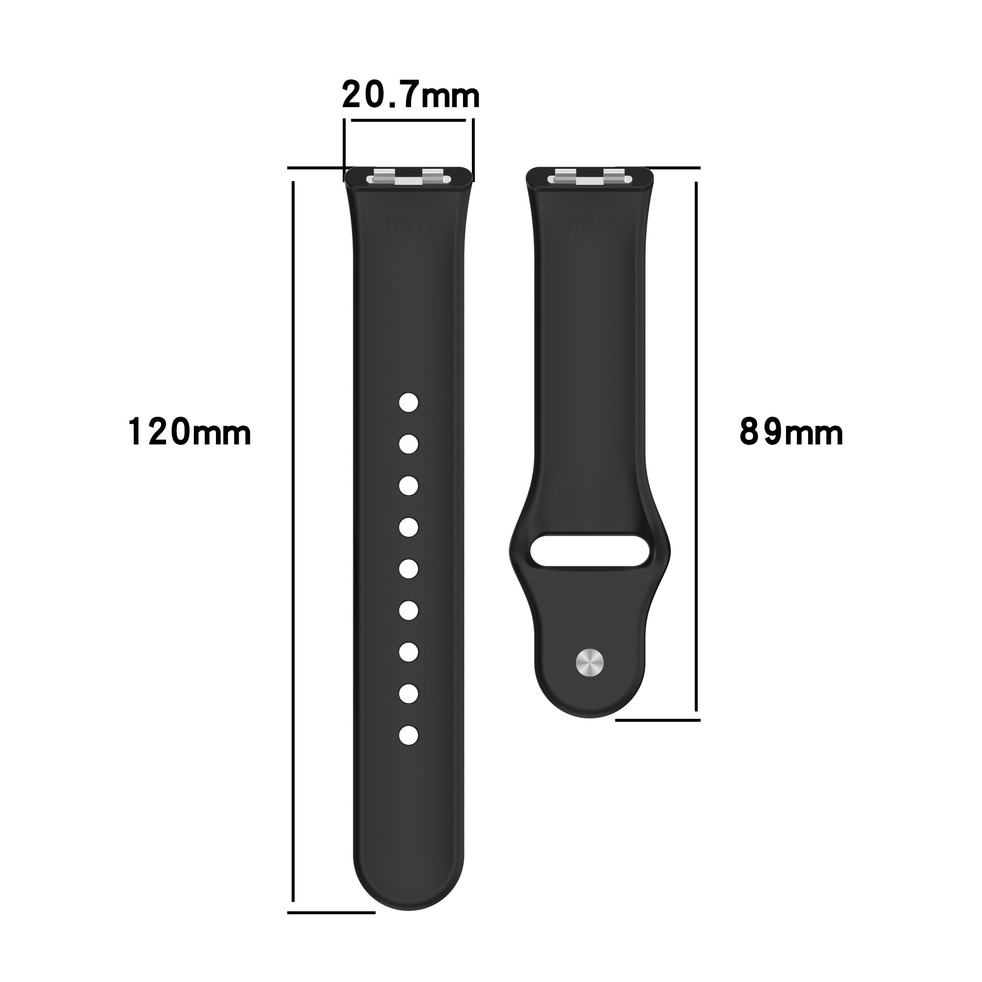 Huawei Band 11 sport bandje (wijnrood)