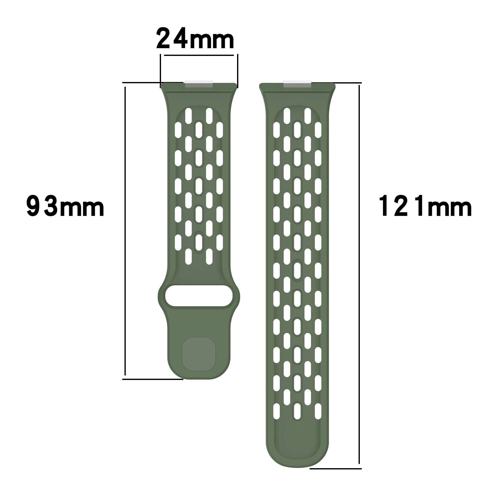 Xiaomi Smart Band 9 Pro Silicone Air Strap (Army Green)
