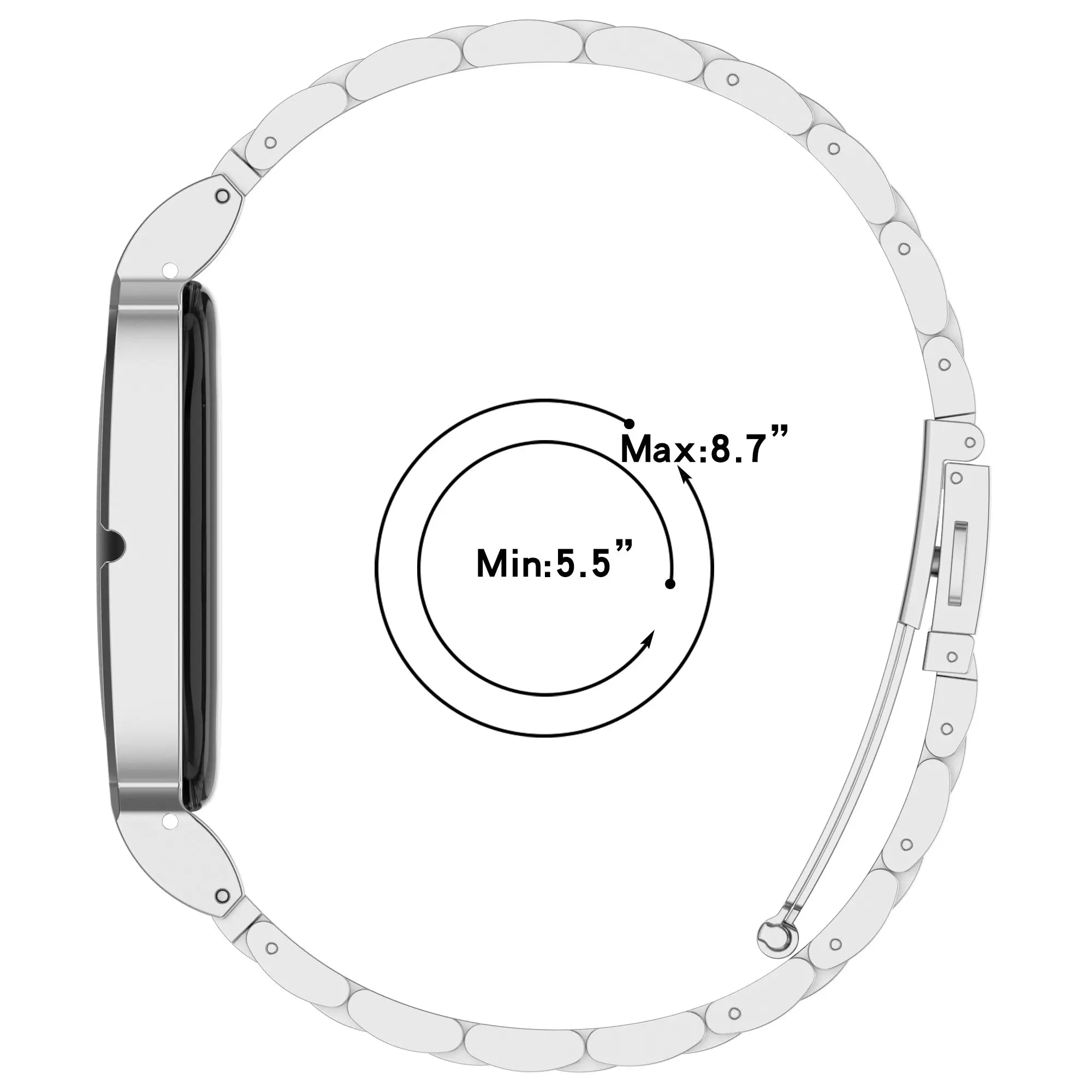 Fitbit Air Steel Strap (Rose Gold)