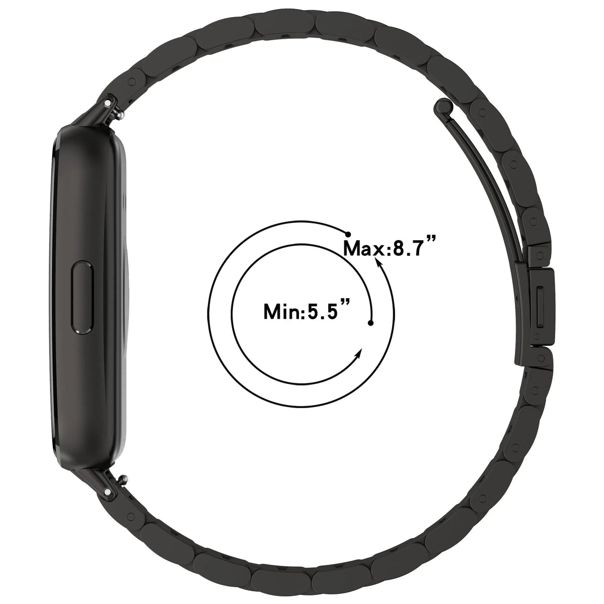 Huawei Band 11 Pro Steel Strap (Black)