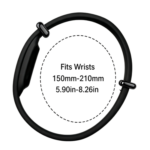 Fitbit Air siliconen bandje (zwart)
