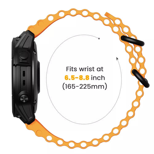 Garmin Tactix 8 - 47mm Ocean band (oranje)