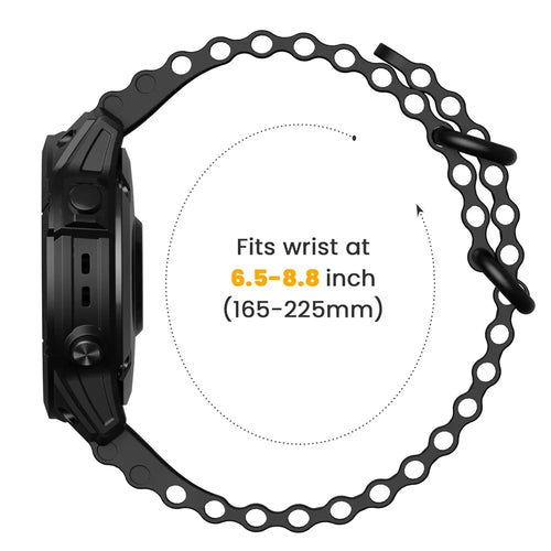 Garmin Tactix 8 - 47mm Ocean band (zwart)