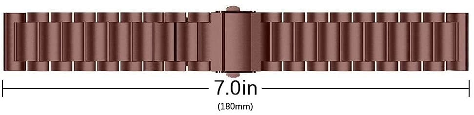 Withings Steel HR - 40mm stalen band (brons-bruin)